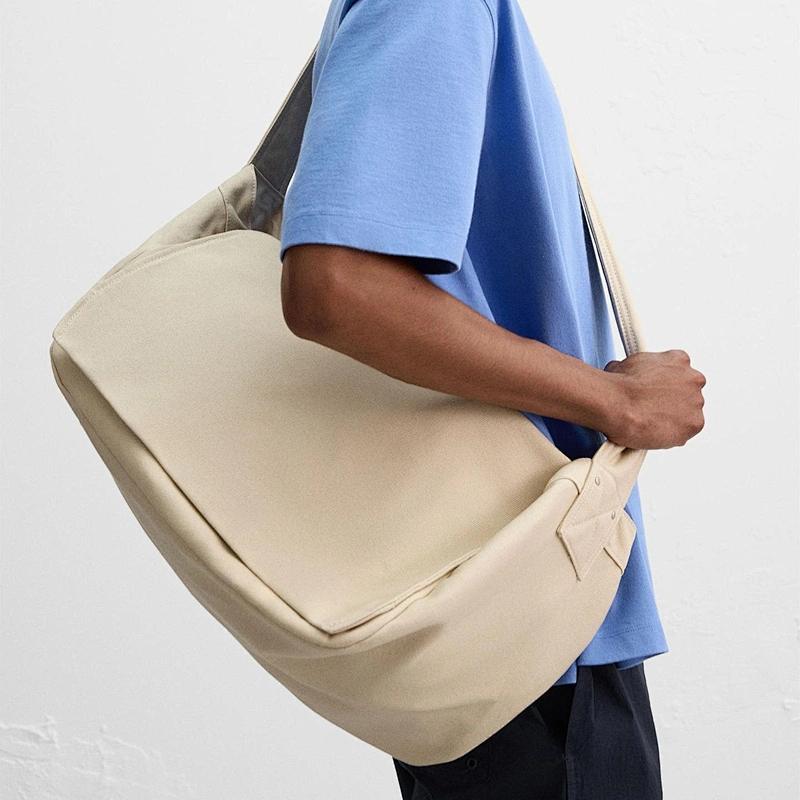 canvas messenger bag